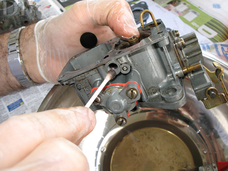 Carburateur Solex 32BIS Nettoyage socle du ralenti
